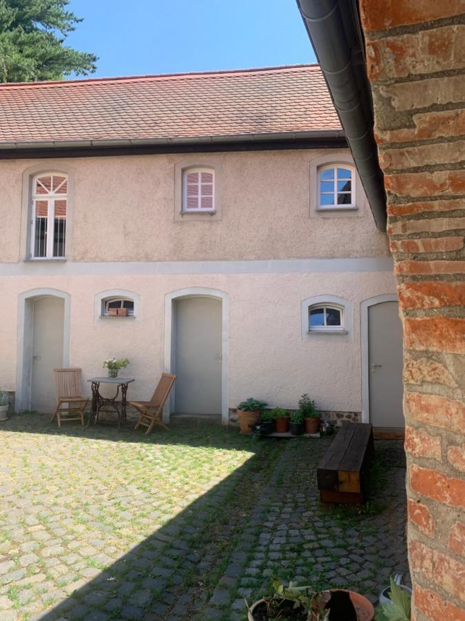 Studio Auf Denkmalgeschuetztem Dreiseithof In Hoefgen Bei Grimma Hofgen  Exterior foto