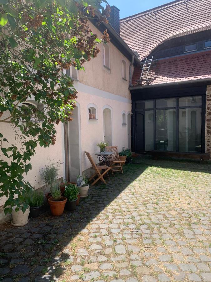 Studio Auf Denkmalgeschuetztem Dreiseithof In Hoefgen Bei Grimma Hofgen  Exterior foto